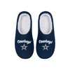 Dallas Cowboys NFL Womens Sherpa Lined Memory Foam Slippers