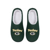 Green Bay Packers NFL Womens Sherpa Lined Memory Foam Slippers