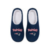 New England Patriots NFL Womens Sherpa Lined Memory Foam Slippers