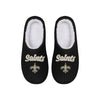 New Orleans Saints NFL Womens Sherpa Lined Memory Foam Slippers