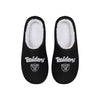 Las Vegas Raiders NFL Womens Sherpa Lined Memory Foam Slippers