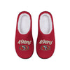 San Francisco 49ers NFL Womens Sherpa Lined Memory Foam Slippers