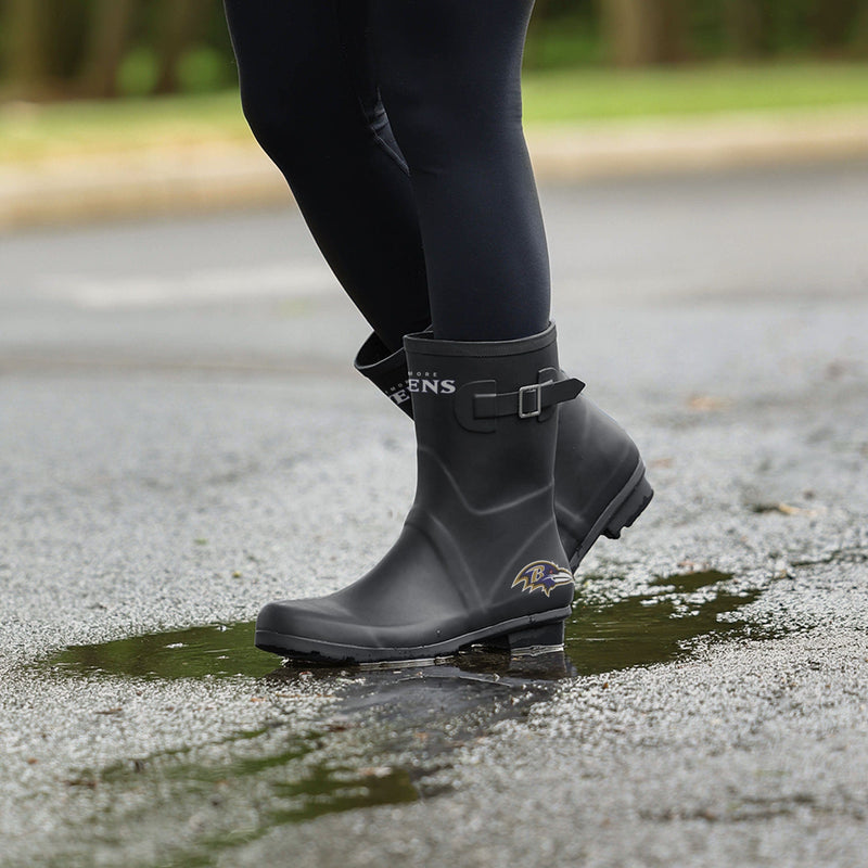 steelers rain boots