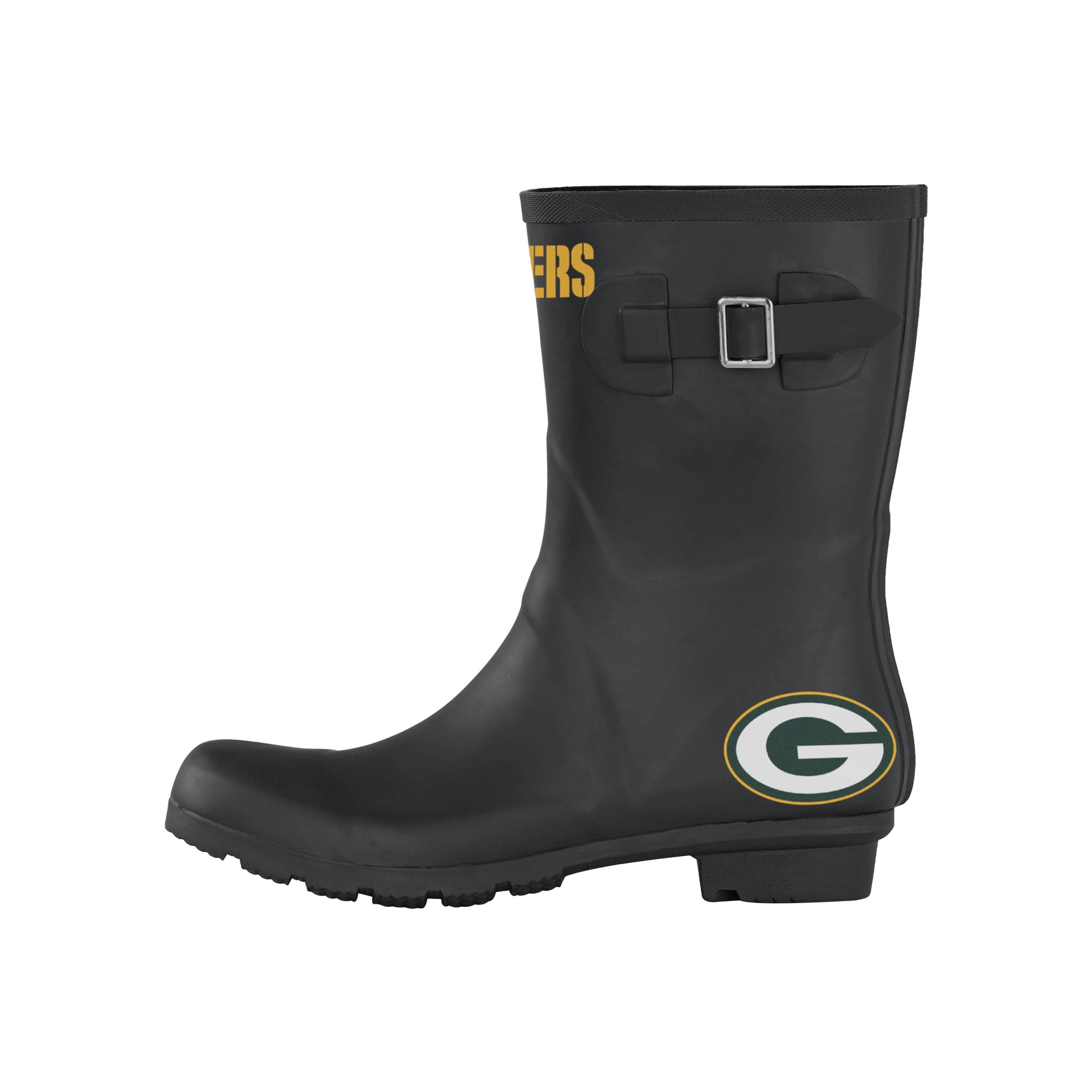 Green Bay Packers NFL Womens Storm Ready Rain Boots display picture 1