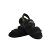 NFL Womens Heel Strap Wordmark Fur Slides - Pick Your Team!