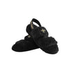 NFL Womens Heel Strap Wordmark Fur Slides - Pick Your Team!