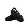 NFL Womens Heel Strap Wordmark Fur Slides - Pick Your Team!