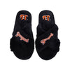 Cincinnati Bengals NFL Womens Script Wordmark Fur Cross Slide