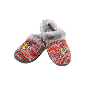 Chicago Blackhawks NHL Womens Peak Slide Slippers