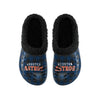 Houston Astros MLB Mens Sherpa Lined Buffalo Check Clog