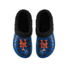 New York Mets MLB Mens Sherpa Lined Buffalo Check Clog