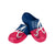 Atlanta Braves MLB Mens Colorblock Big Logo Clog