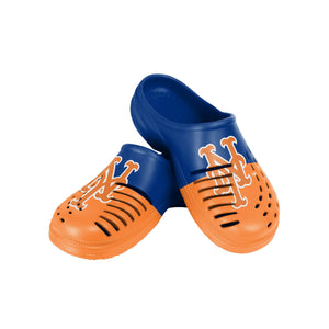 New York Mets MLB Mens Colorblock Big Logo Clog