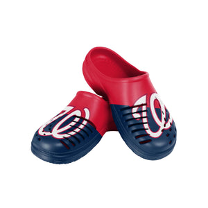 Washington Nationals MLB Mens Colorblock Big Logo Clog