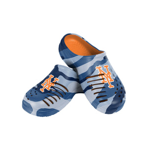 New York Mets MLB Mens Tonal Camo Clog