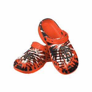 San Francisco Giants MLB Mens Tie-Dye Clog With Strap
