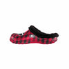 Georgia Bulldogs NCAA Mens Sherpa Lined Buffalo Check Clog