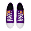 Clemson Tigers NCAA Mens Low Top Big Logo Canvas Shoes