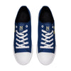 Navy Midshipmen NCAA Mens Low Top Big Logo Canvas Shoes