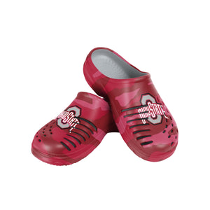 Ohio State Buckeyes NCAA Mens Tonal Camo Clog