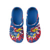 Kansas Jayhawks NCAA Mens Tie-Dye Clog With Strap