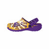 LSU Tigers NCAA Mens Tie-Dye Clog With Strap