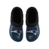 New England Patriots NFL Mens Sherpa Lined Buffalo Check Clog