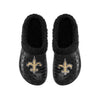 New Orleans Saints NFL Mens Sherpa Lined Buffalo Check Clog