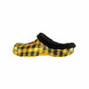 Washington Commanders NFL Mens Sherpa Lined Buffalo Check Clog