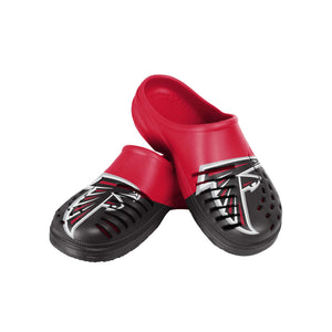 Atlanta Falcons NFL Mens Colorblock Big Logo Clog