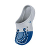 Indianapolis Colts NFL Mens Colorblock Big Logo Clog