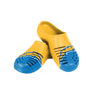 Los Angeles Chargers NFL Mens Colorblock Big Logo Clog