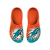 Miami Dolphins NFL Mens Colorblock Big Logo Clog