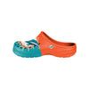 Miami Dolphins NFL Mens Colorblock Big Logo Clog