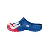 New York Giants NFL Mens Colorblock Big Logo Clog