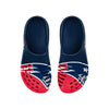 New England Patriots NFL Mens Colorblock Big Logo Clog