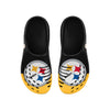 Pittsburgh Steelers NFL Mens Colorblock Big Logo Clog