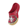 San Francisco 49ers NFL Mens Colorblock Big Logo Clog