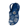 Dallas Cowboys NFL Mens Historic Print Clog With Strap