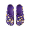 Minnesota Vikings NFL Mens Historic Print Clog With Strap