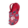 New York Giants NFL Mens Historic Print Clog With Strap