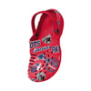 New England Patriots NFL Mens Historic Print Clog With Strap