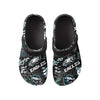 Philadelphia Eagles NFL Mens Historic Print Clog With Strap