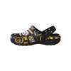 Pittsburgh Steelers NFL Mens Historic Print Clog With Strap