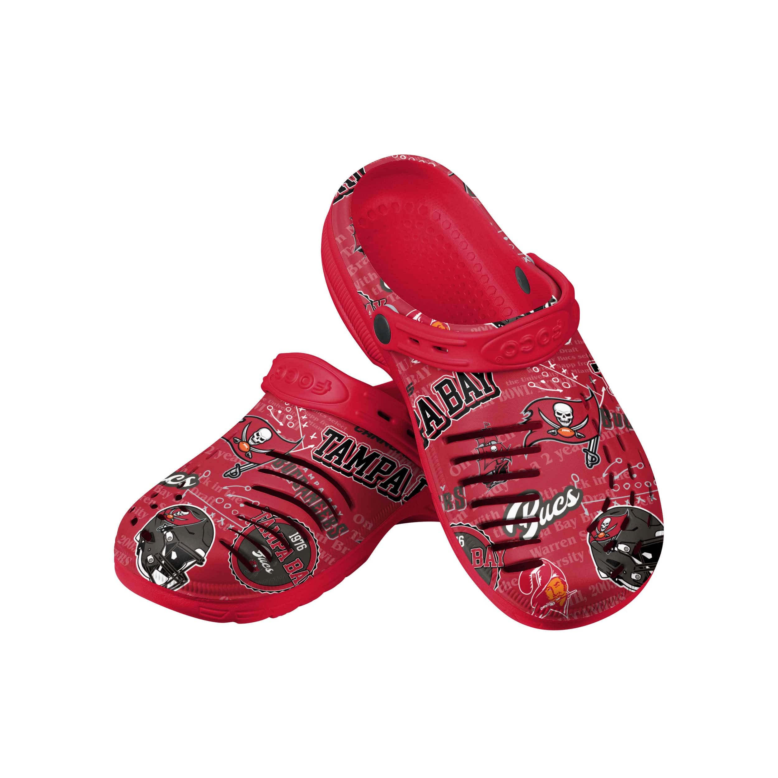 Tampa Bay Buccaneers NFL Mens Solid Clog