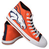 NFL Mens High Top Big Logo Canvas Shoes