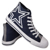 NFL Mens High Top Big Logo Canvas Shoes