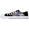 Baltimore Ravens NFL Mens Low Top Big Logo Canvas Shoes