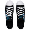 Carolina Panthers NFL Mens Low Top Big Logo Canvas Shoes