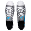 Detroit Lions NFL Mens Low Top Big Logo Canvas Shoes